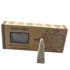 Banjara Smudge Pyramid Cones - Mayan Copal